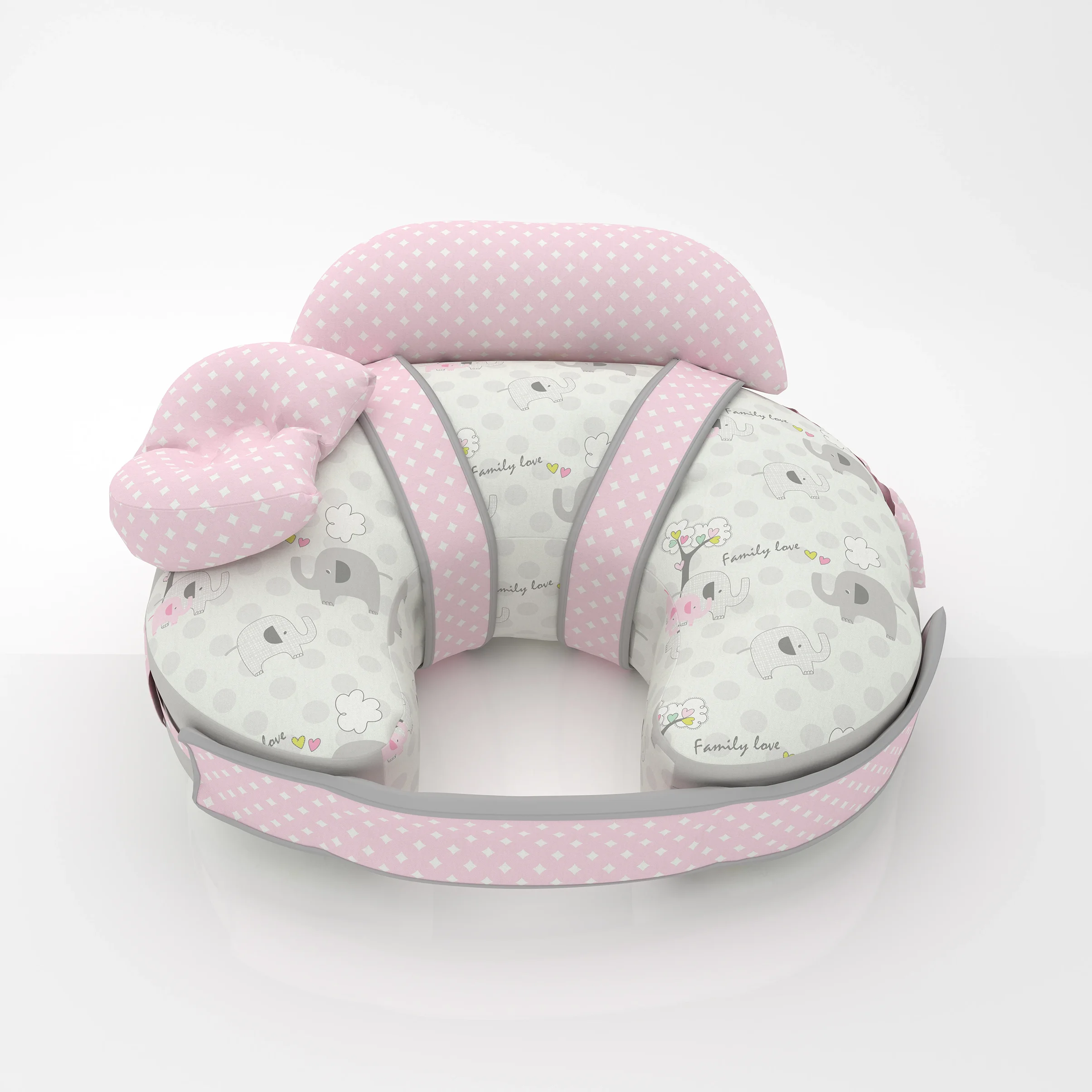 بالش بارداری دو منظوره c مدل  Family Love Girl